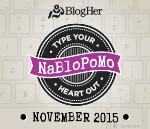 NaBloPoMo November 2015